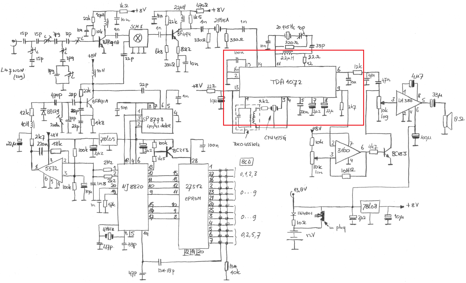 Am Demodulator Sa Tda